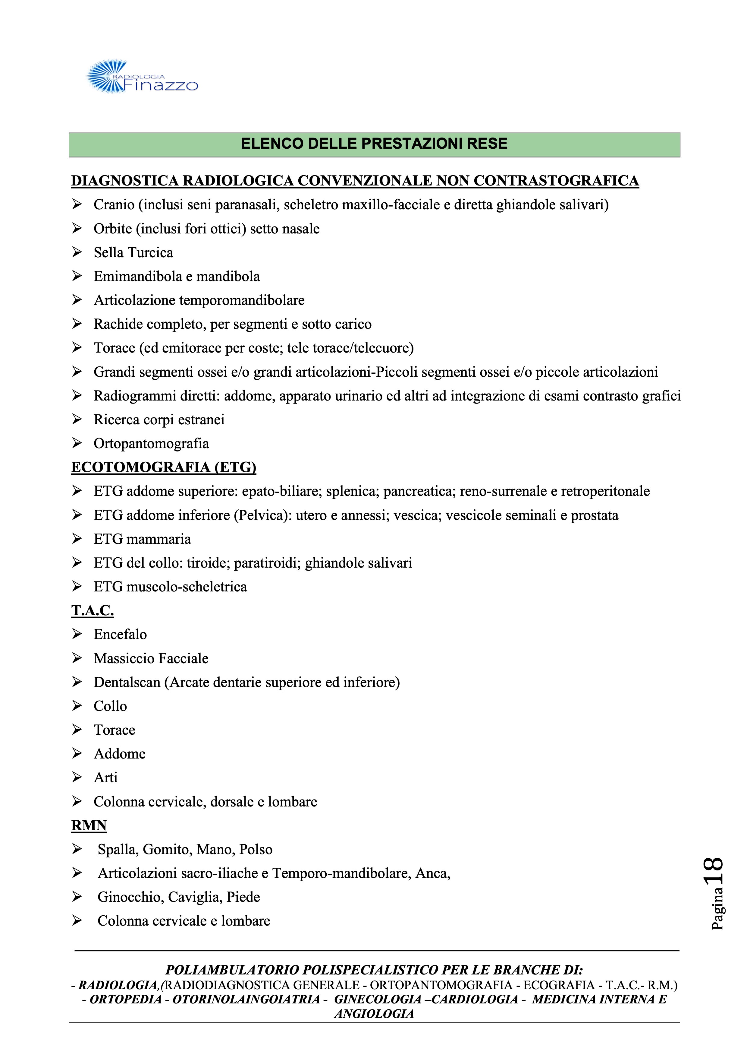 Carta-dei-Servizi-Radiologia-Finazzo-2022 18